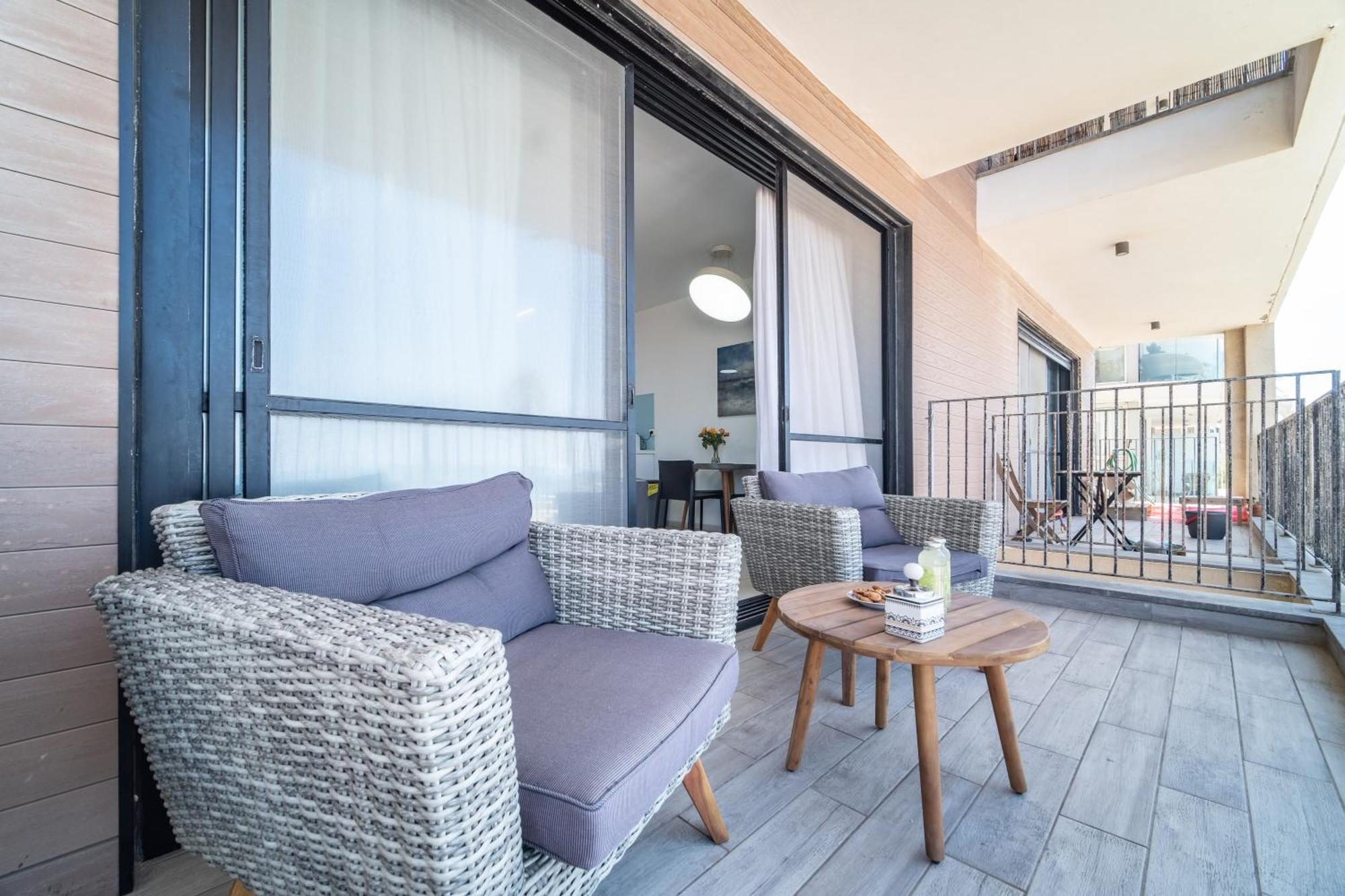 Bat Galim Full Sea View Balcony By Sea N' Rent Lejlighed Haifa Eksteriør billede